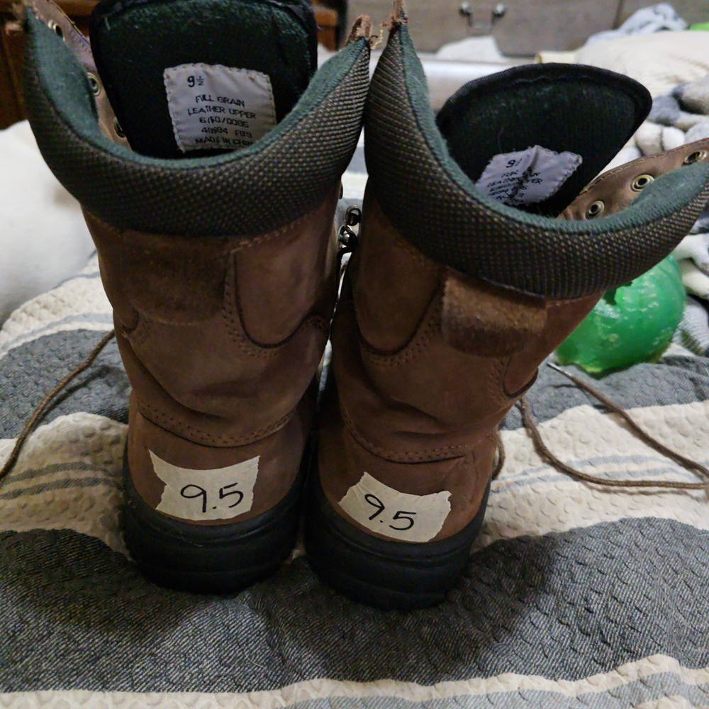 Men's Brown Leather Boots